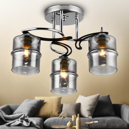 Люстра  Rivoli Sonja 9046-303 3 х Е27 40 Вт модерн