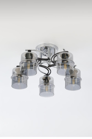Люстра  Rivoli Sonja 9046-305 5 х Е27 40 Вт модерн