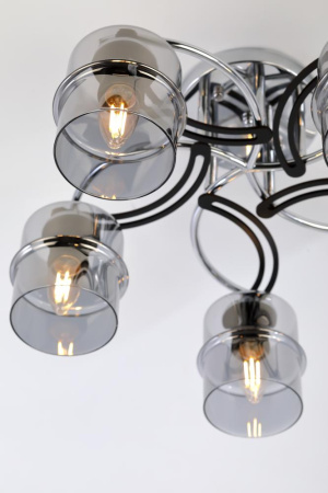 Люстра  Rivoli Sonja 9046-305 5 х Е27 40 Вт модерн