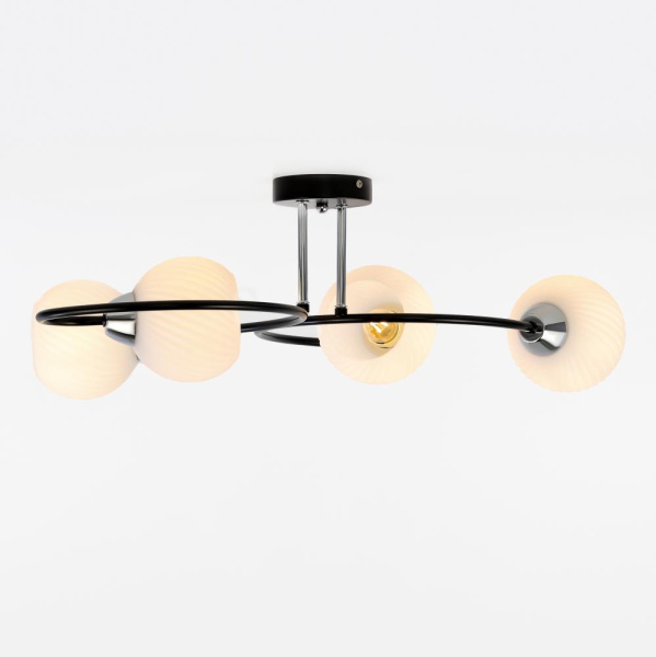 Люстра  Rivoli Gisela 4083-304 4 х E27 40 Вт модерн