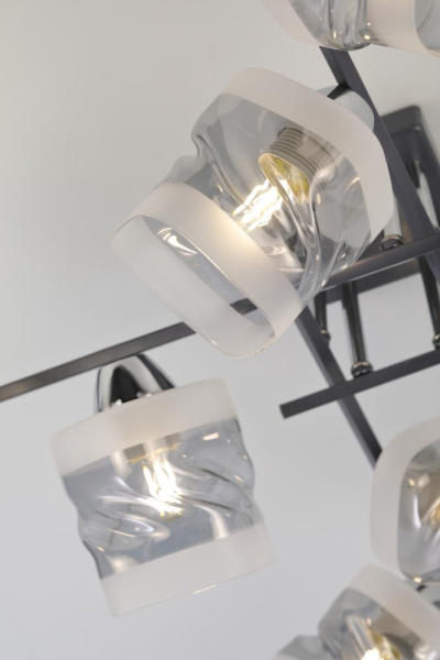 Люстра  Rivoli Katharina 9031-308 8 х E27 40 Вт модерн