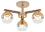 Люстра  Rivoli Zella 9064-303 3 х Е27 40 Вт модерн