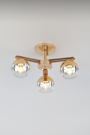 Люстра  Rivoli Zella 9064-303 3 х Е27 40 Вт модерн