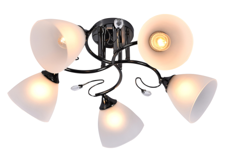 Люстра  Rivoli Jutte 9065-305 5 x E27 60 Вт классика