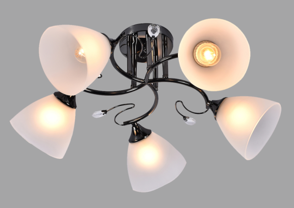 Люстра  Rivoli Jutte 9065-305 5 x E27 60 Вт классика