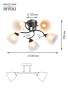 Люстра  Rivoli Jutte 9065-305 5 x E27 60 Вт классика