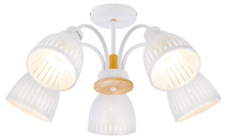 Люстра  Rivoli Lulu 9029-305 5 х E27 60 Вт модерн