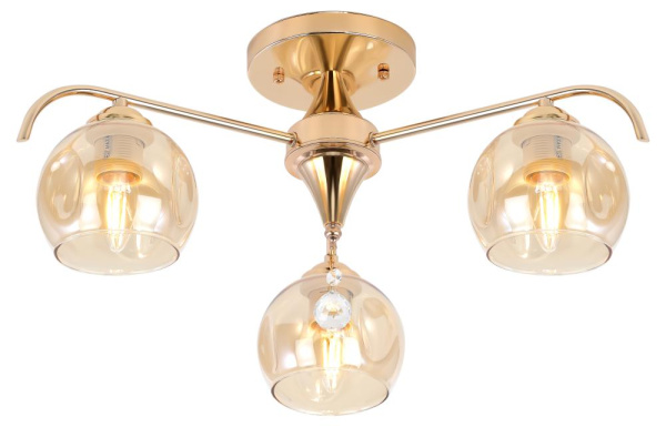 Люстра  Rivoli Oda 9033-303 3 х E27 40 Вт модерн