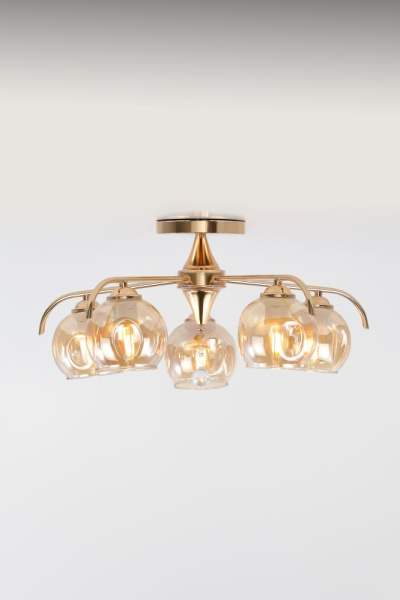 Люстра  Rivoli Oda 9033-305 5 х E27 40 Вт модерн