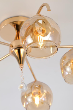 Люстра  Rivoli Oda 9033-305 5 х E27 40 Вт модерн