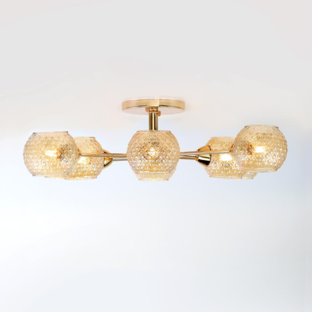 Люстра  Rivoli Amalia 3090-308 8 * Е27 40 Вт модерн