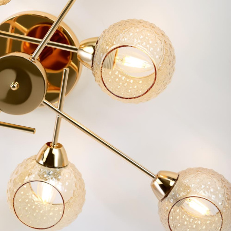 Люстра  Rivoli Amalia 3090-308 8 * Е27 40 Вт модерн