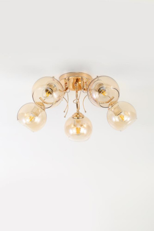 Люстра  Rivoli Elli 3095-305 5 * Е27 40 Вт модерн