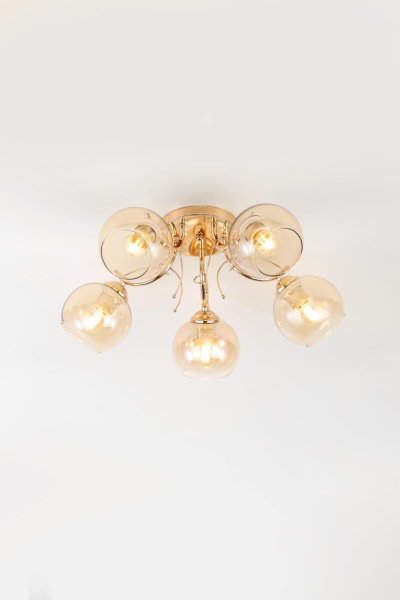 Люстра  Rivoli Elli 3095-305 5 * Е27 40 Вт модерн