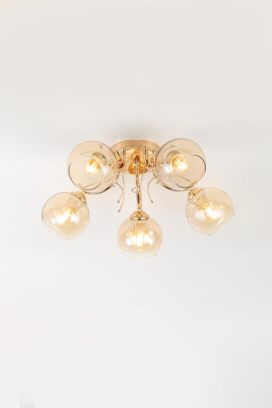 Люстра  Rivoli Elli 3095-305 5 * Е27 40 Вт модерн