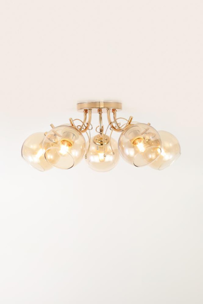 Люстра  Rivoli Elli 3095-305 5 * Е27 40 Вт модерн