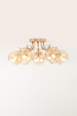 Люстра  Rivoli Elli 3095-305 5 * Е27 40 Вт модерн