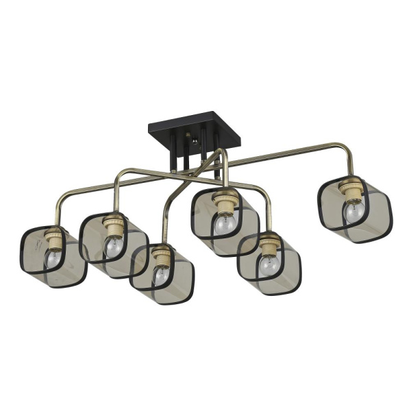 Люстра  Rivoli Maribel 9083-306 6 * Е27 40 Вт модерн