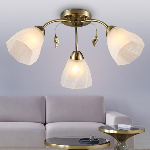 Люстра  Rivoli Olivia 9088-303 3 * Е27 40 Вт модерн