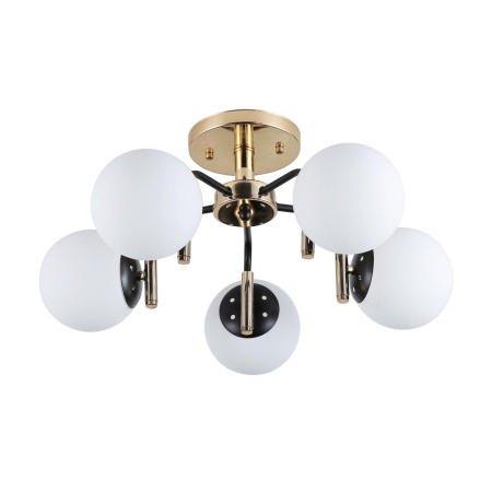 Люстра  Rivoli Valencia 9091-305 5 * Е27 40 Вт модерн