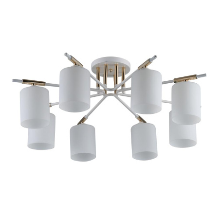 Люстра  Rivoli Amanda 9092-308 8 * Е27 40 Вт модерн