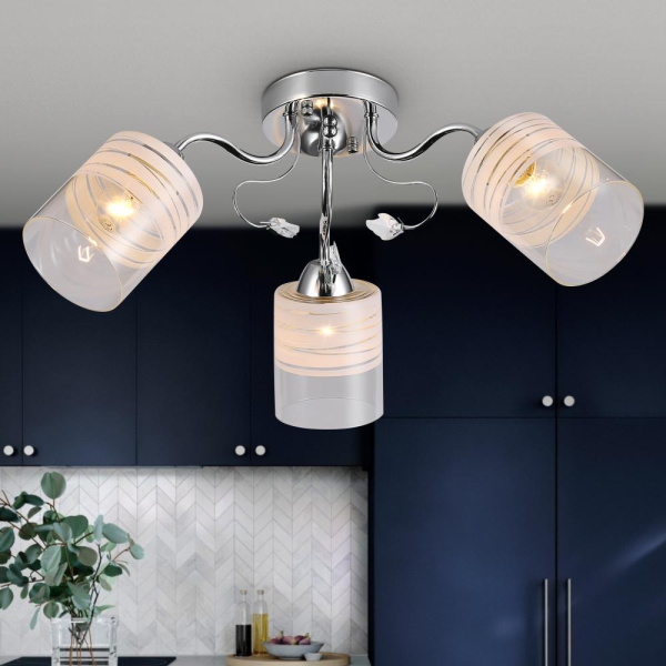 Люстра Rivoli Fabiana 9102-303 3 * Е27 60 Вт модерн