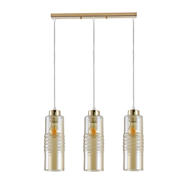 Светильник подвесной (подвес) Rivoli Viviane 9107-203 3 * Е27 60 Вт модерн потолочный