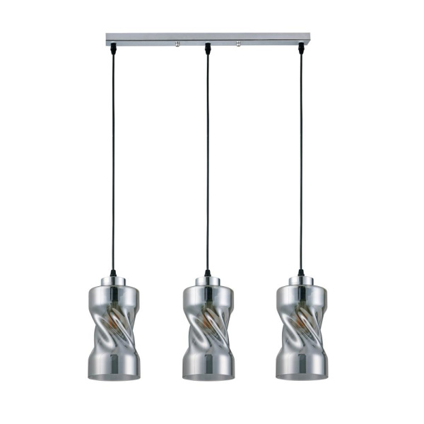 Светильник подвесной (подвес) Rivoli Tiffany 9108-203 3 * Е27 60 Вт модерн потолочный