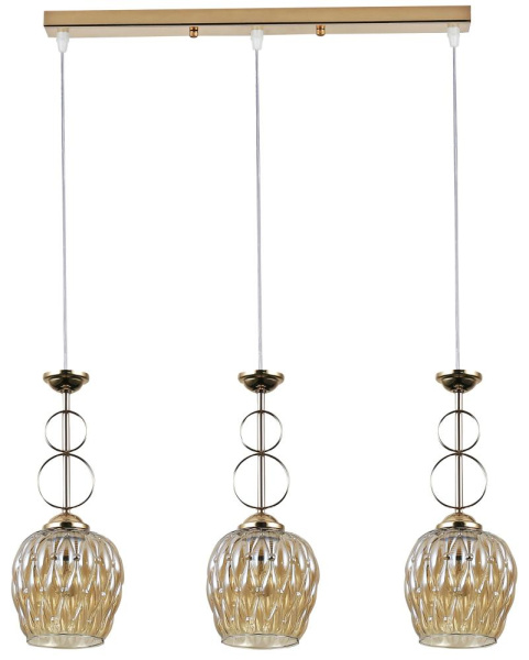 Светильник подвесной (подвес) Rivoli Cindy 9119-203 3 х Е27 40 Вт модерн потолочный