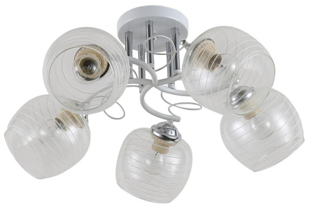 Люстра Rivoli Estefany 9131-305 5 х Е27 40 Вт модерн Люстра Rivoli Estefany 9131-305 5 х Е27 40 Вт модерн
