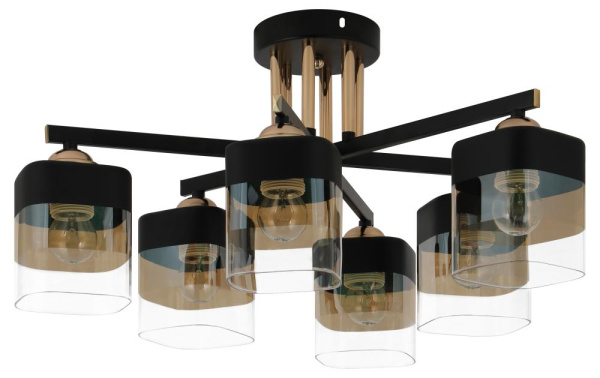 Люстра Rivoli Isadora 9133-306 6 х Е27 40 Вт модерн