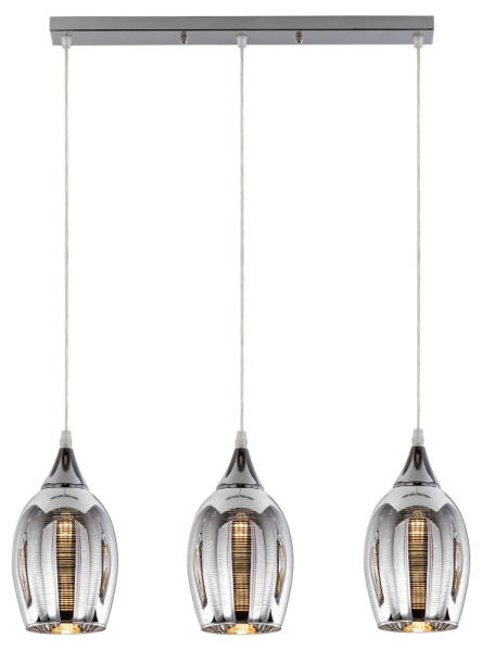 Светильник подвесной (подвес) Rivoli Malady 9123-203 3 х Е27 40 Вт модерн потолочный