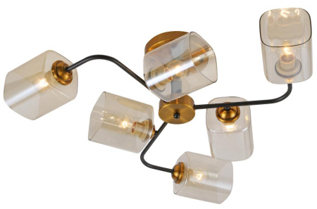Люстра Rivoli Merula 9142-306 6 х Е27 40 Вт модерн