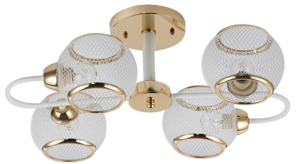 Люстра Rivoli Mortifera 3130-304 4 х Е27 40 Вт модерн