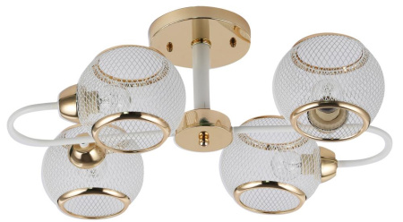 Люстра Rivoli Mortifera 3130-304 4 х Е27 40 Вт модерн