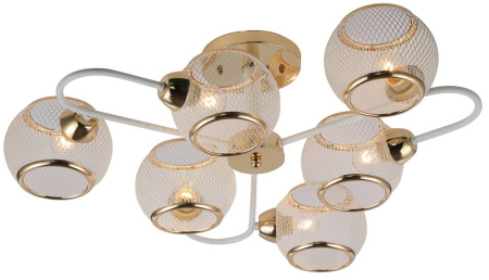 Люстра Rivoli Mortifera 3130-306 6 х Е27 40 Вт модерн