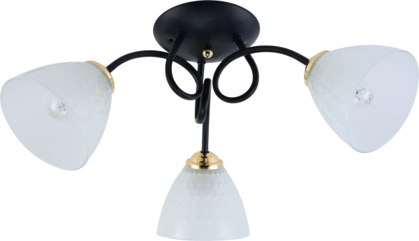 Люстра Rivoli Luiza 9140-303 3 х Е27 60 Вт модерн