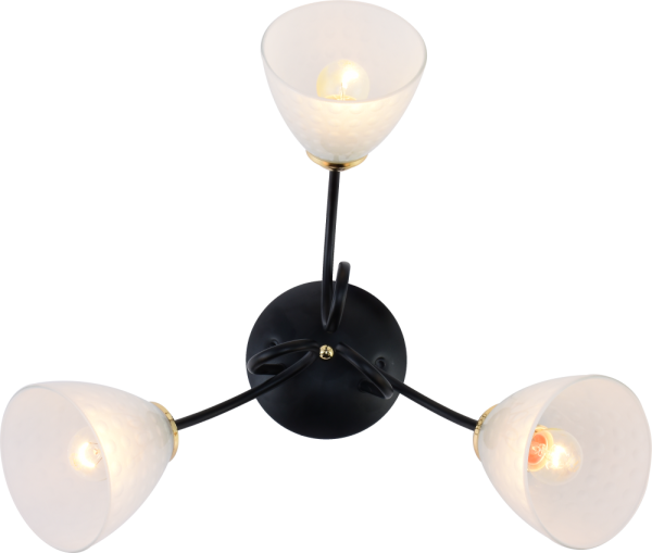 Люстра Rivoli Luiza 9140-303 3 х Е27 60 Вт модерн