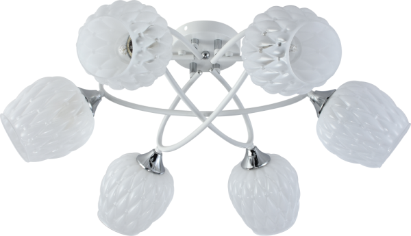 Люстра Rivoli Hettie 3136-306 6 х Е27 60 Вт модерн