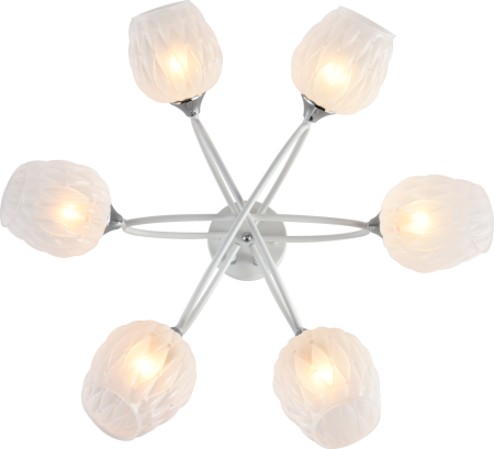 Люстра Rivoli Hettie 3136-306 6 х Е27 60 Вт модерн
