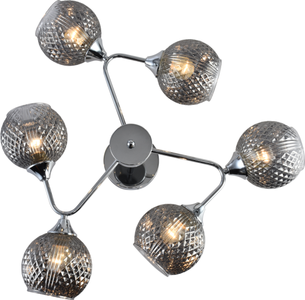 Люстра Rivoli Haley 3137-306 6 х Е27 60 Вт модерн