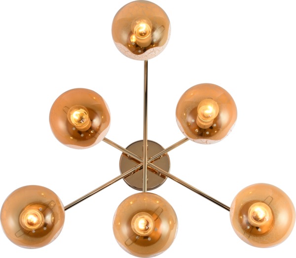 Люстра Rivoli Avril 3140-305 6 х Е27 60 Вт модерн