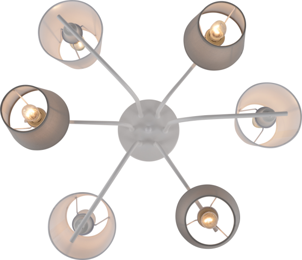 Люстра Rivoli Сhris 3154-306 6 х Е14 40 Вт модерн