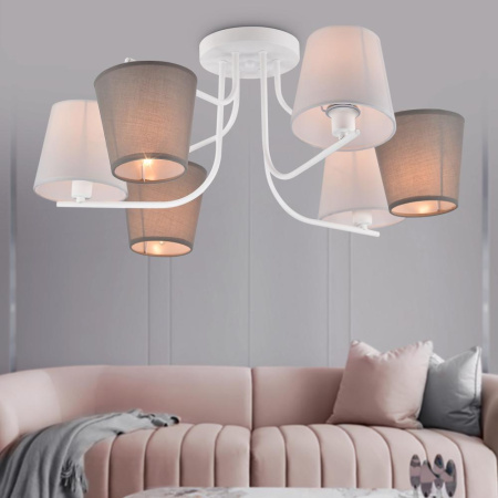 Люстра Rivoli Сhris 3154-306 6 х Е14 40 Вт модерн