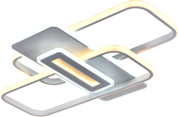 Светильник потолочный светодиодный Rivoli Laura 6090-105 с пультом 172 Вт 4000К - 6000К LED модерн