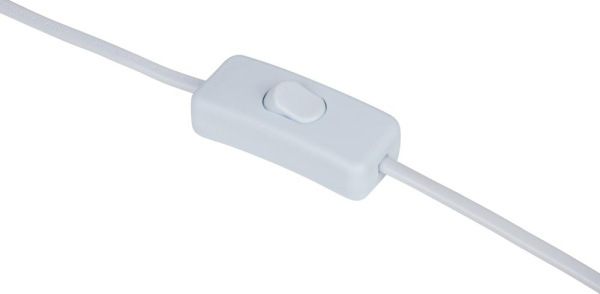 Настольная лампа Rivoli Ramona 7041-502 1 * Е14 40 Вт керамика серая с абажуром