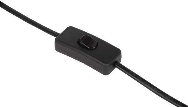 Настольная лампа Rivoli Sabrina D7043-501 1 * Е14 40 Вт керамика коричневая с абажуром