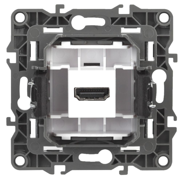 12-3114-01 ЭРА Розетка HDMI, IP20, Эра12, белый (10/100/3200)