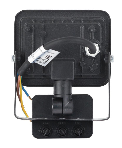 Прожектор светодиодный уличный ЭРА LPR-041-2-65K-020 20Вт 6500К 1600Лм IP65 датчик движения регулируемый