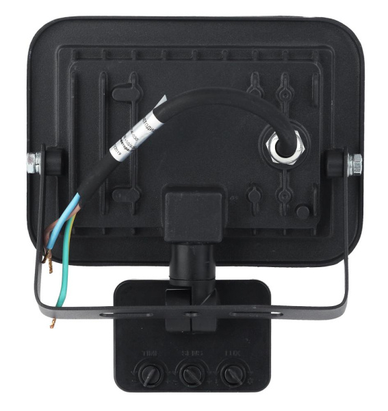 Прожектор светодиодный уличный ЭРА LPR-041-2-65K-030 30Вт 6500К 2400Лм IP65 датчик движения регулируемый